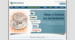 Desktop Screenshot of exitosystems.com