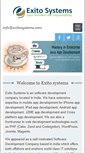 Mobile Screenshot of exitosystems.com